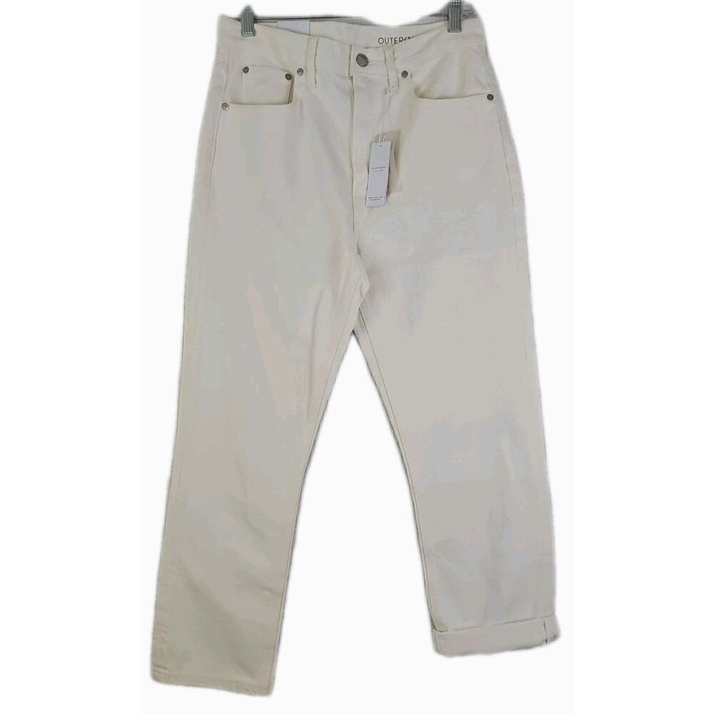 Outerknown ~Woman Size 28~ Off-White Sea Jeans Dune High Rise Jeans NWT.